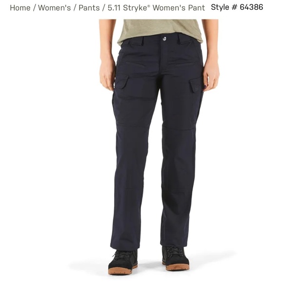 5.11 Tactical Women’s Stryke Work Pants Navy - Picture 3 of 3